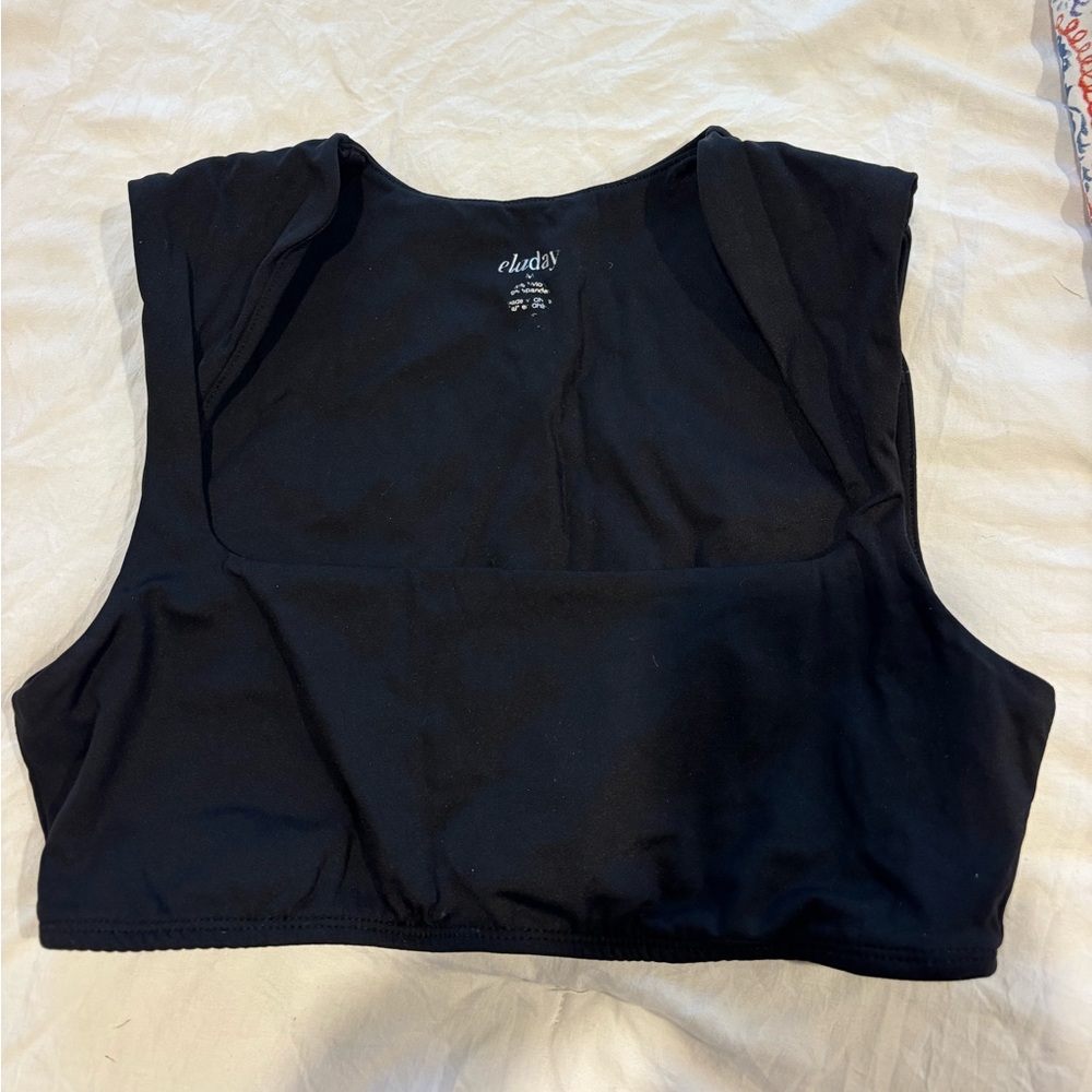 Eladay Black Sports Bra